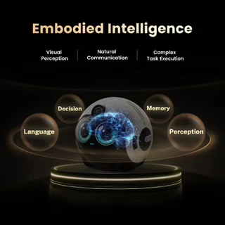 Enabot หุ่นยนต์กล้องอัจฉริยะ EBO MAX FamilyBot มาพร้อมระบบ AI อัจฉริยะที่ มองเห็น ฟัง เข้าใจ และโต้ตอบ ได้แบบเรียลไทม์
