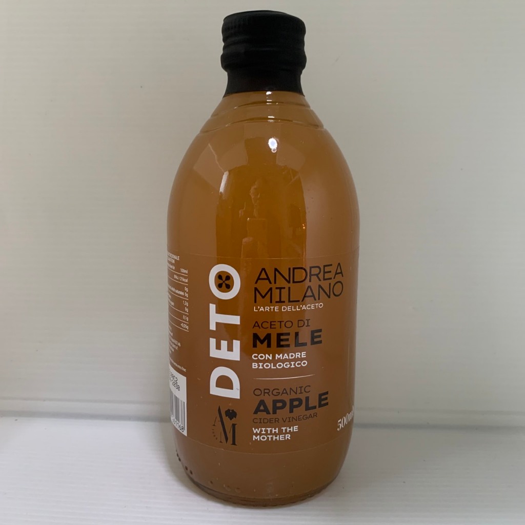 ANDREA MILANO ออร์แกนิค แอปเปิ้ล ไซเดอร์ เวนิก้า วิท เดอะ มาเทอร์ 500 มิลลิลิตร