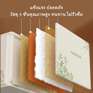 อ่างอาบน้ำพับเก็บได้ ทรงสี่เหลี่ยม ผ้าหนา 5 ชั้น กันรั่วไม่ยุบตัว แช่ตัวเต็มตัว ผู้ใหญ่เด็กใช้ได้ รองรับ COD