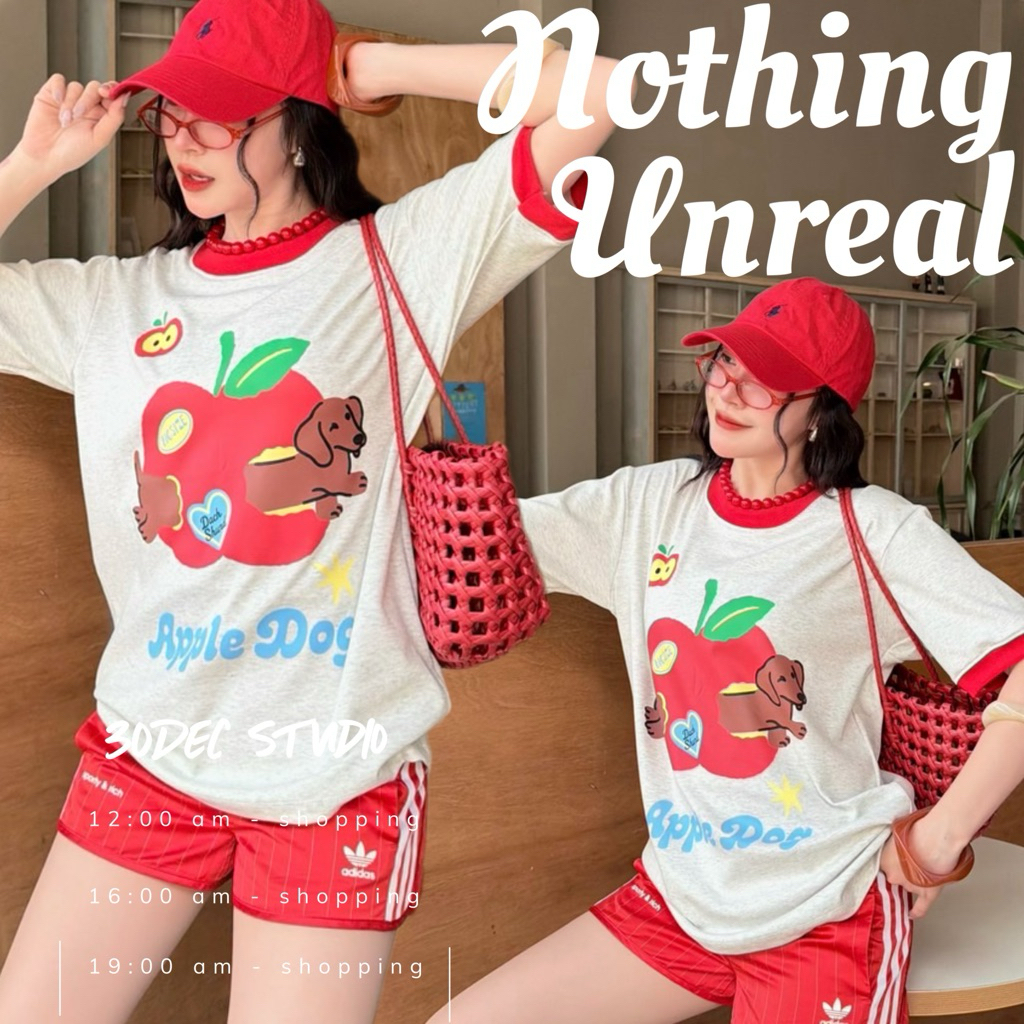 🌈 NOTHING HOUSE & Ureal ☁️🎈 เสื้อ oversize เก็บเงินปลายทาง ✅