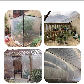 พลาสติกใส ผ้าใบใส ผ้าใบกันแดดกันฝน ผ้าใบกันแดดฝน กันน้ำกันฝน100% ผ้าใบกันเเดดกันฝน ผ้าพลาสติกใส กันลม มีให้เลือก 3 ขน