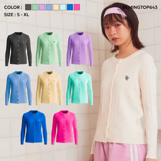 (Pre เทาเข้ม,เหลือง S-L15-20วัน) Bemingtop643(S-XL) - BMG Knit Cardigan (โพส2)