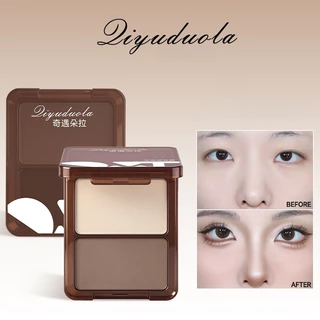 YOTAI พาเลตต์คอนทัวร์ไฮไลท์ 2 สี เนื้อแป้งบางเบา แบบแมตต์ ช่วยให้ใบหน้า ดวงตา จมูก ดูกระจ่างใส กันน้ำ กันเหงื่อ ติดทนนา