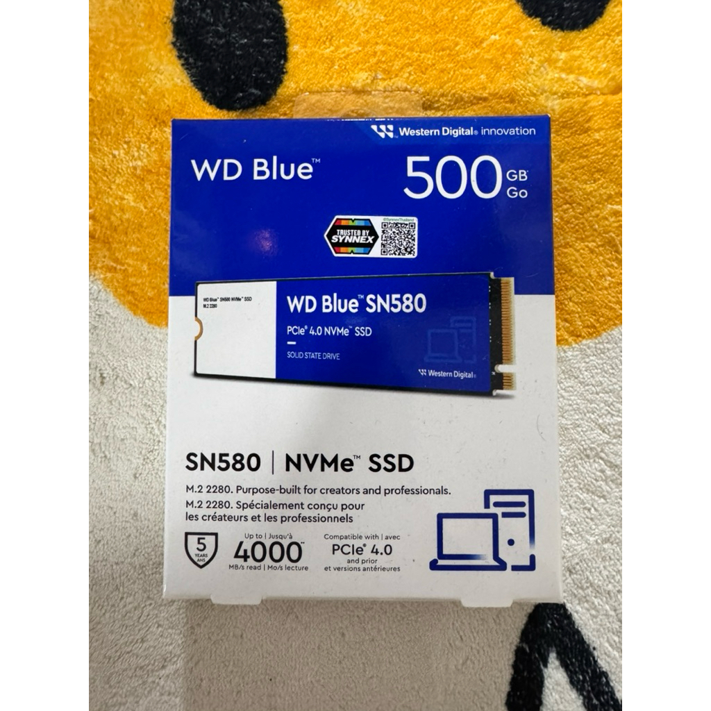 M.2 WD Blue 500GB SN580 (มือ1)