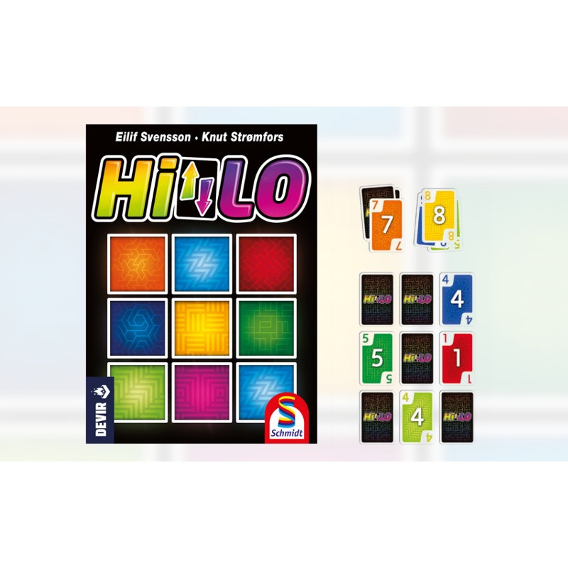 [การ์ดเกมปาร์ตี้] HILO By Schmidt