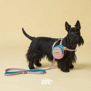 VELKYBARK [พร้อมส่ง] iCANDOR 🇰🇷 No-Pull Harness สายรัดอกสัตว์เลี้ยง สายรัดตัวสุนัข เสื้อรัดอก Dog harness