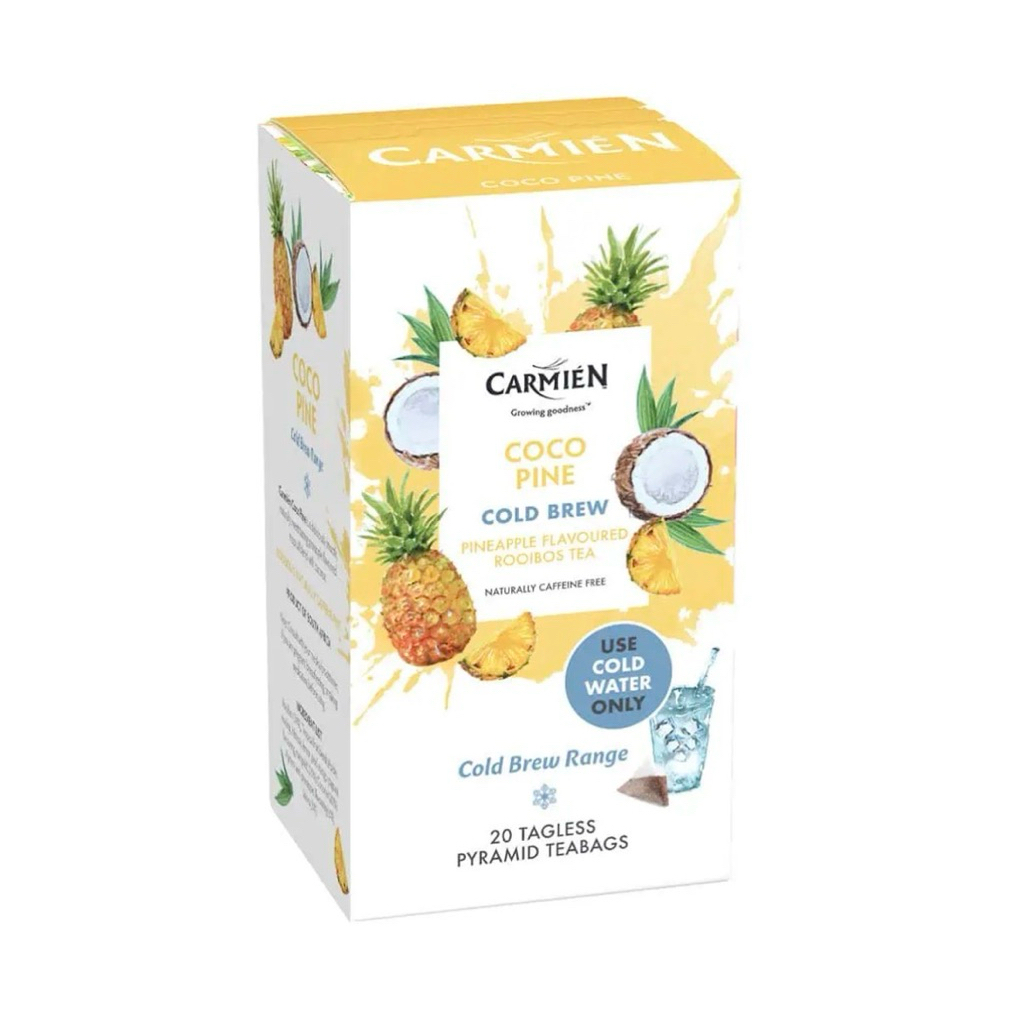 🥥🍍 Carmién Coco Pine Cold Brew Rooibos Tea 🍍🥥