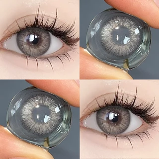MIDROO【COD】ค่าสายตาคอนแทคเลนส์ Fashion Lens OMG Brown คอนแทคเลนส์สีน้ำตาล 14.0mm