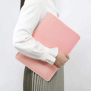 กระเป๋าโน๊ตบุ๊ค เคสโน๊ตบุ๊ค ซองหนัง กระเป๋าแล็ปท็อป 11/13/14/16 นิ้ว Laptop Bag เป็นแผ่นรองเมาส์ได้