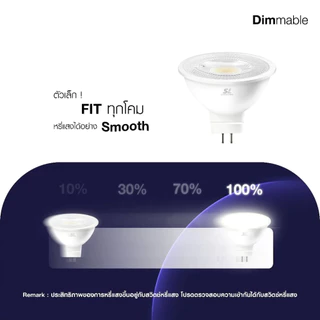 SL Lighting | Galaxy & Dim หลอดไฟ Led 5W 7W GU5.3 3000K 4000K 5000K 6500K Non-Dimmable, Dimmable