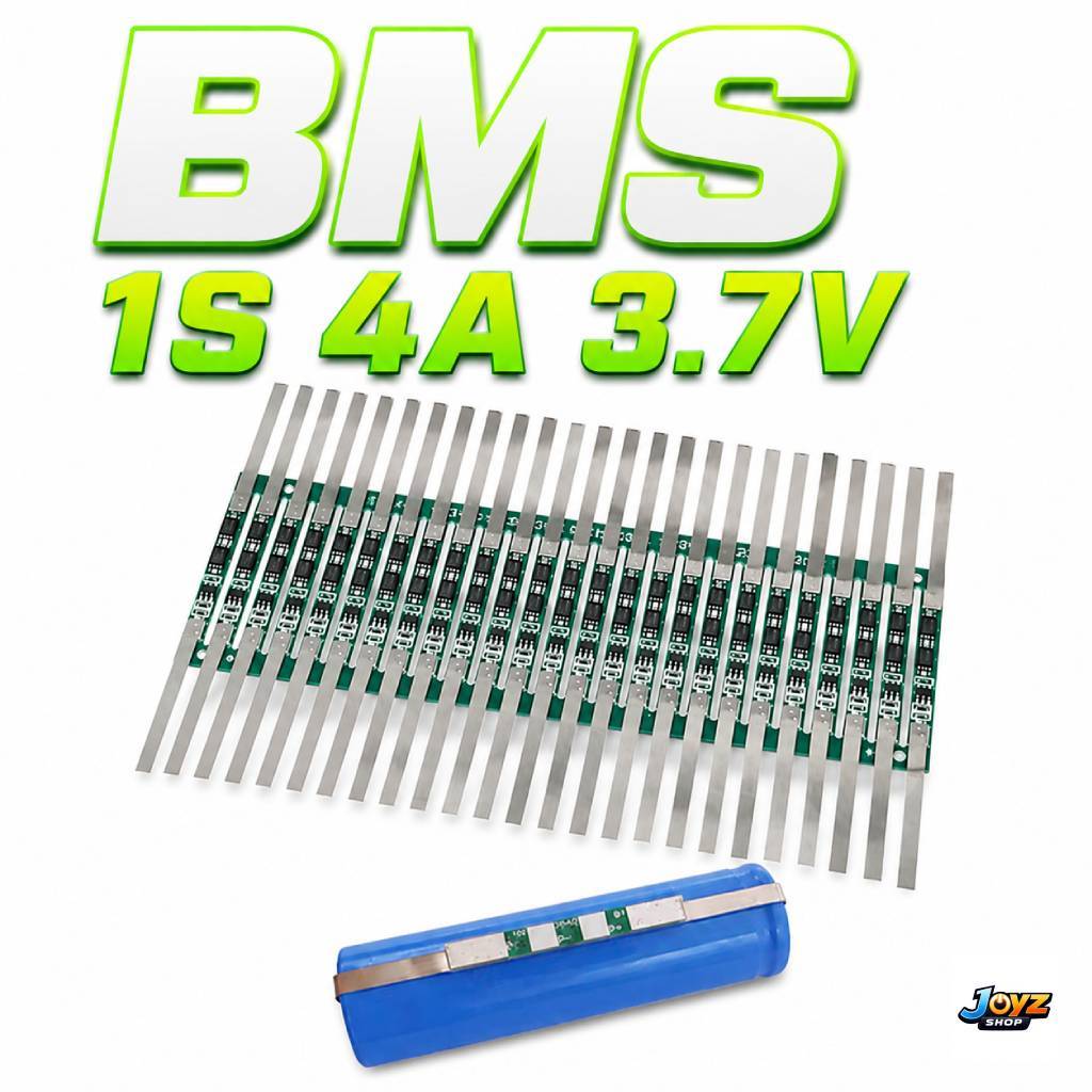 BMS 1S 4A Li-ion 18650 21700 งานแท้จาก HXYP บอร์ดป้องกันแบตเตอรี่ Lithium Li-ion