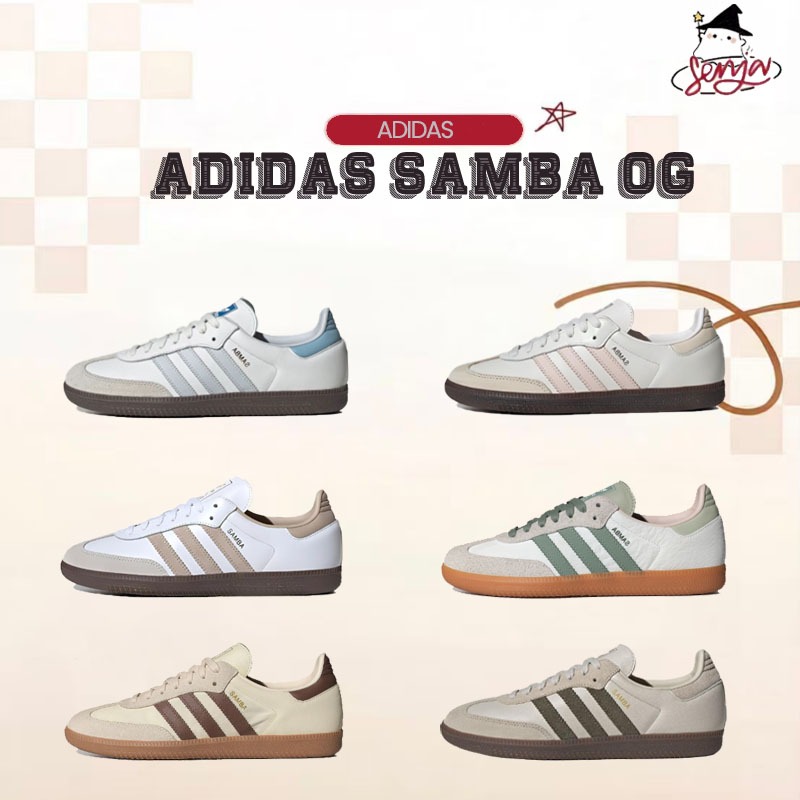 ❗️พรี15-25วัน/แท้💯%❤️‍🔥ADIDAS SAMBA OG (ID2055、IH2751、JI0218、ID0492、ID1447、JR0893) Unisex ใส่สบาย รอ