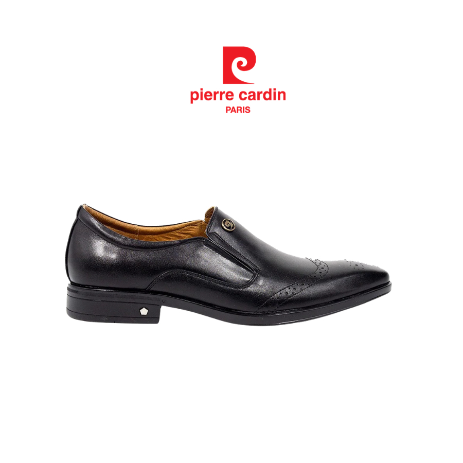 รองเท้าหนังผู้ชาย Pierre Cardin หนังวัวแท้พรีเมียม ดีไซน์ลายหรูหรา พื้นกันลื่น รุ่น 749