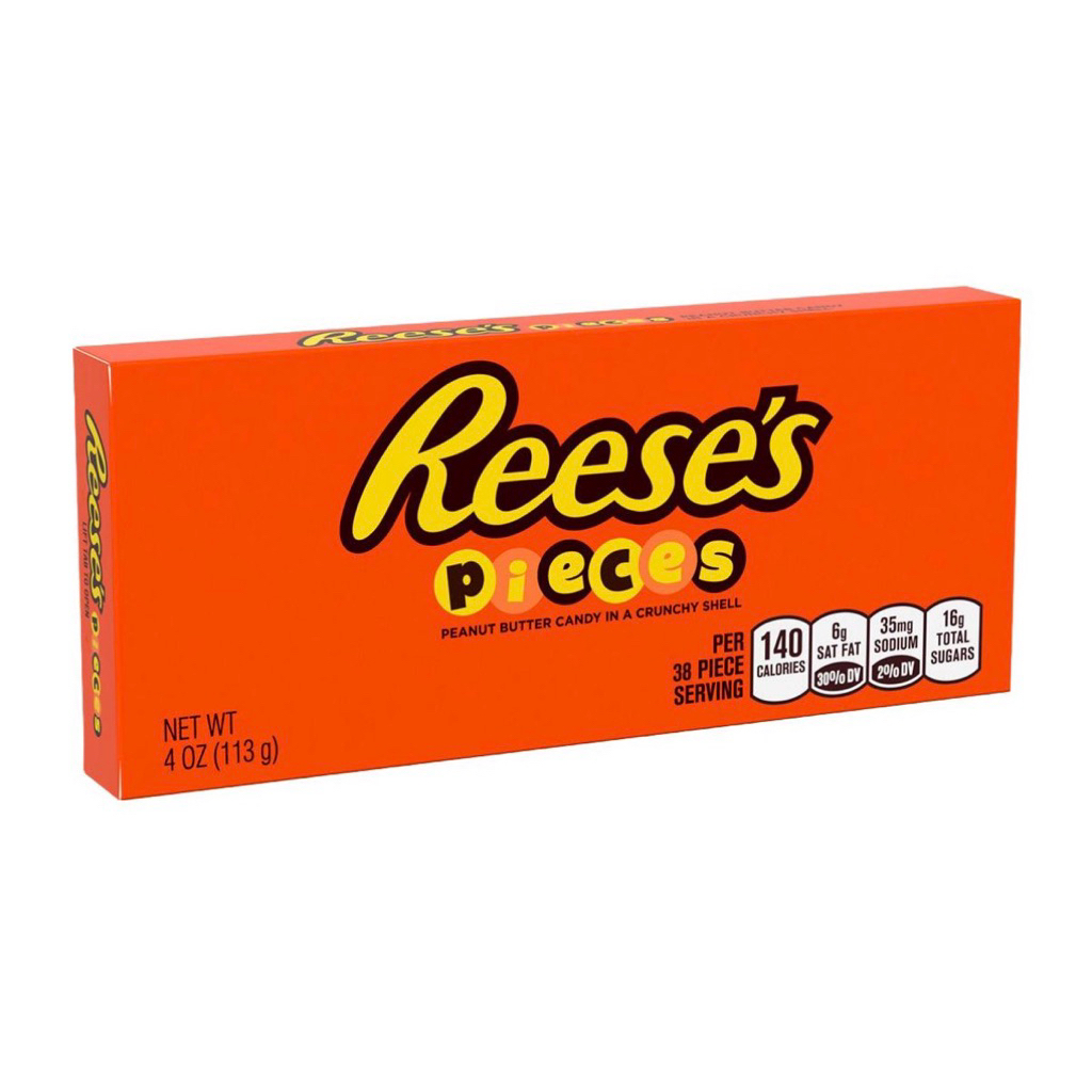 Reese’s Pieces Peanut Butter Candy 4oz USA Imported Chocolate Snack