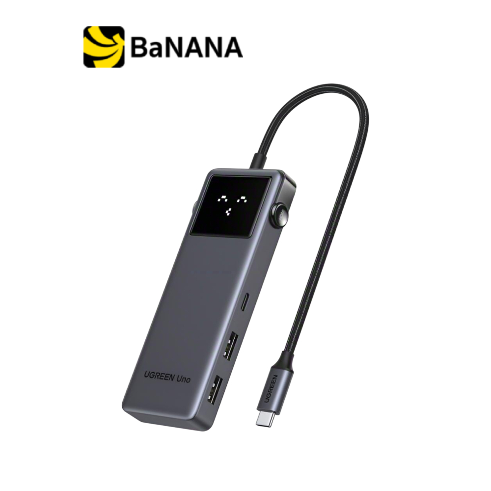 UGREEN 7-in-1 USB-C Hub to HDMI (4K@60Hz) + PD100W (75179) Gray by Banana IT