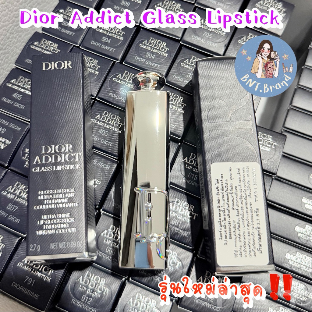 NEW‼️ Dior Addict Glass Lipstick รุ่นใหม่ล่าสุด (ป้ายไทย/ป้ายห้าง)