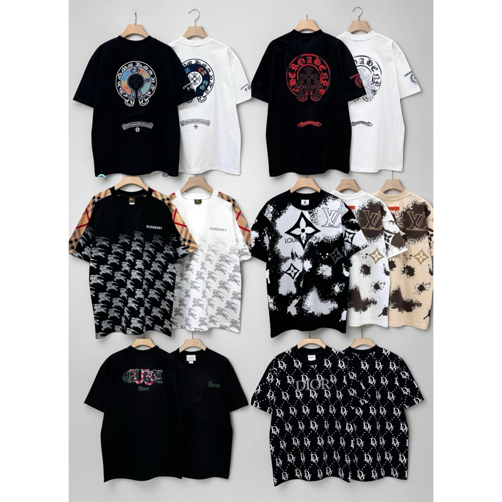 เสื้อยืด Oversize ผ้านุ่มใส่สบายงานปัก ราคาถูก Shopee Lazada