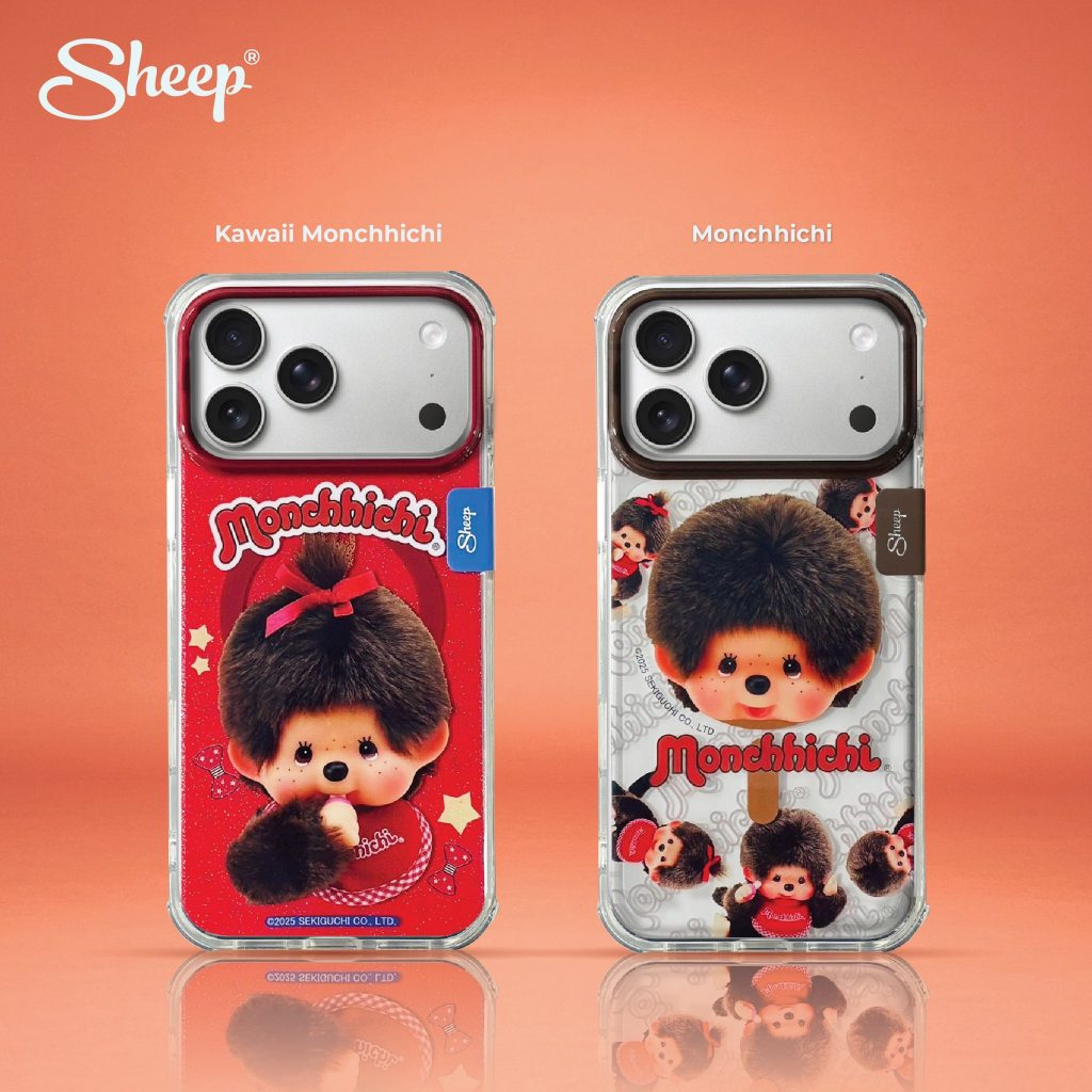 Sheep x Monchhichi เคสสำหรับ iPhone 17 | 17e | Air | 17 Pro | 17 Pro Max