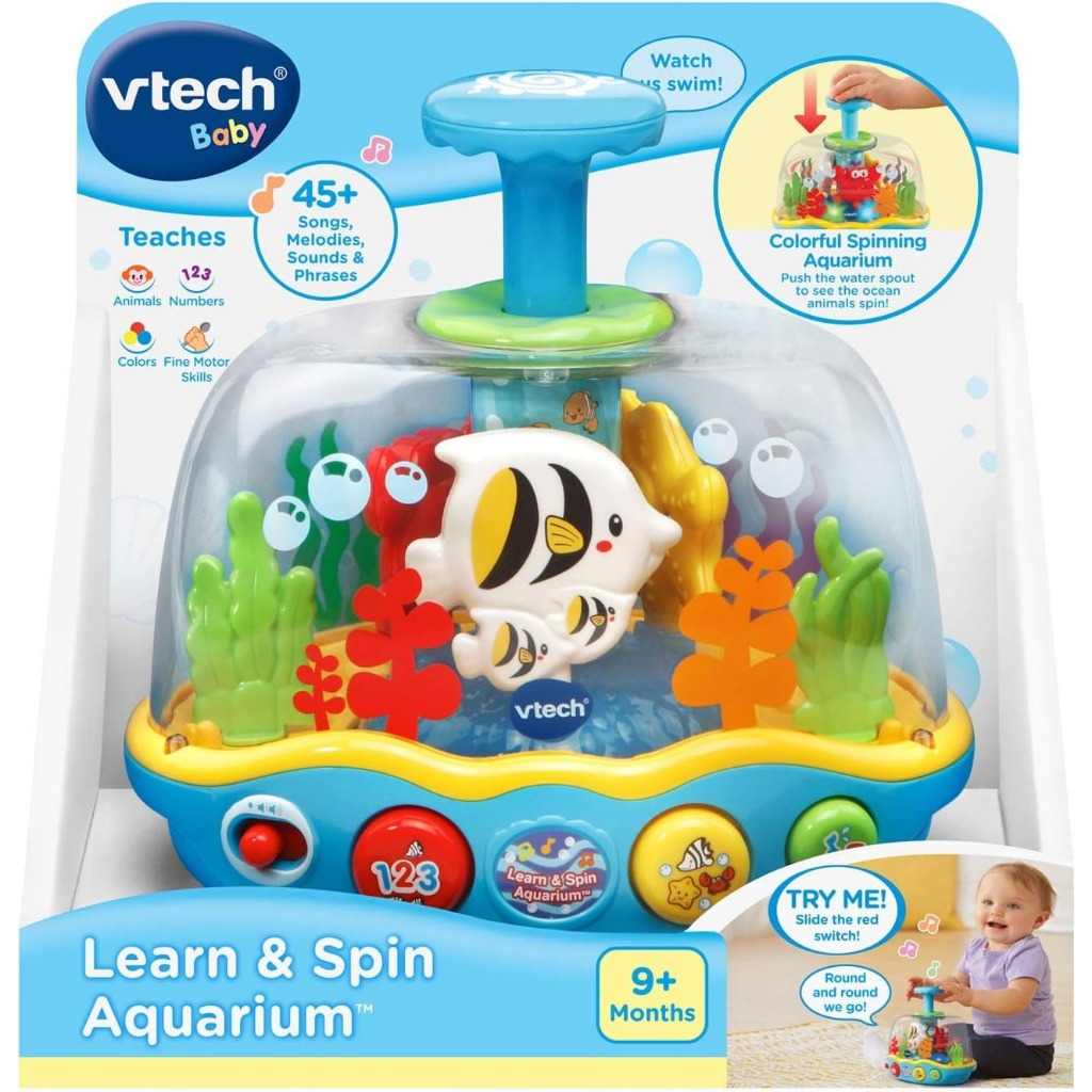 VTECH LEARN & SPIN AQUARIUM ของเล่น