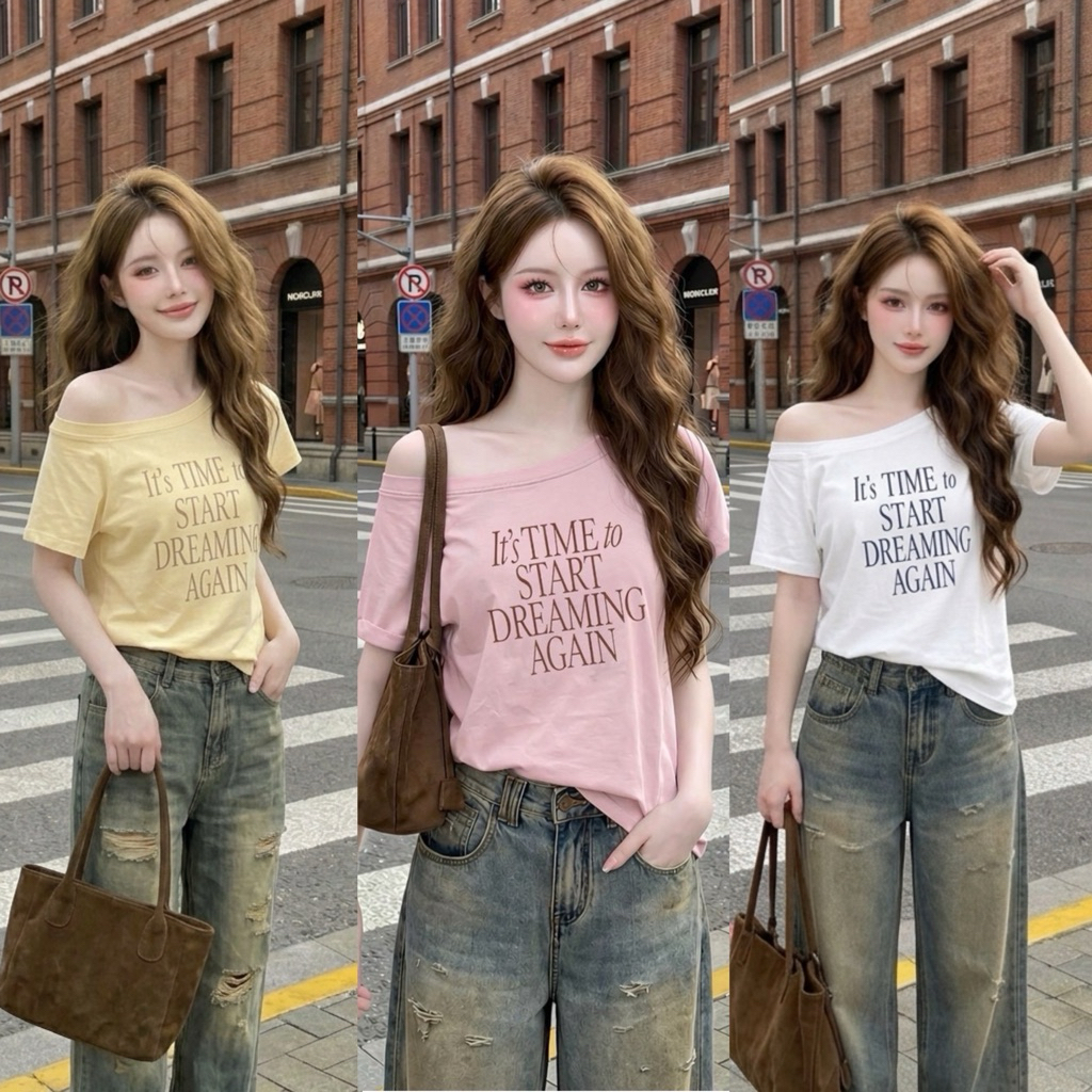 เสื้อเปิดไหล่ เสื้อแฟชั่นเปิดไหล่