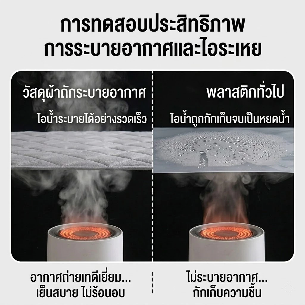 INFUN ผ้ารองกันเปื้อนที่นอนกันน้ำ ยางรัดมุม 3/4/5/6 ฟุต thumbnail 5