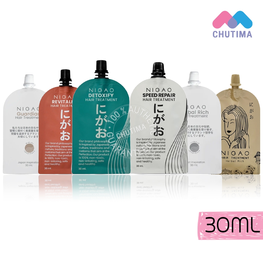 (แบบซอง) นิกาโอะ แฮร์ ทรีตเมนต์ บำรุงผม Nigao Hair Treatment 30 ml.