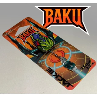 เหยื่อBAKUค่ายJACKIE ขนาด3.7cm น้ำหนัก 7.5 กรัม แอคชั่น ใต้น้ำได้ ผิวน้ำดีใบหลิวตีน้ำลั่นๆ