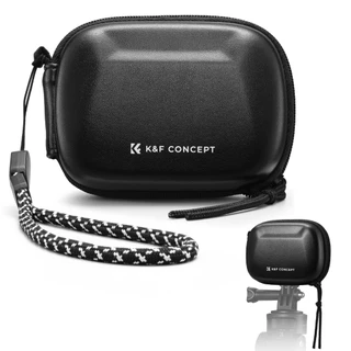 K&F CONCEPT กระเป๋ากล้อง กระเป๋าพกพา EVA Protective Case กันกระแทก สําหรับ Osmo Action Insta360 G0