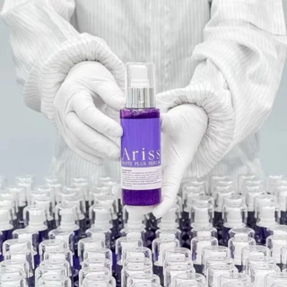 🔥มีส่งด่วน ของแท้!! โดสเอริส ลดผิวติดเหลือง ใช้คู่กับครีมผิวกาย ARISS WHITE PLUS SERUM ใช้ก่อนนอน 100ml.