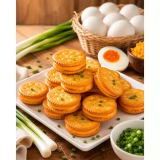 Dewwii Homemade บิสกิตนูกัตต้นหอม สอดไส้นูกัตเนื้อหนึบ สูตรโฮมเมดหวาน มัน เค็ม ลงตัว เคี้ยวเพลินแบบหยุดไม่อยู่