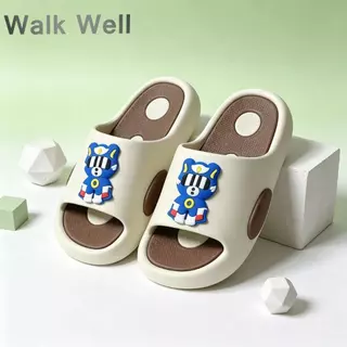 🦸ส่งด่วน! WALK WELLรองเท้าเด็กแตะฤดูร้อน กันลื่น กันน้ำ ปลอดภัย สวมใส่สบาย เด็กชอบ💖