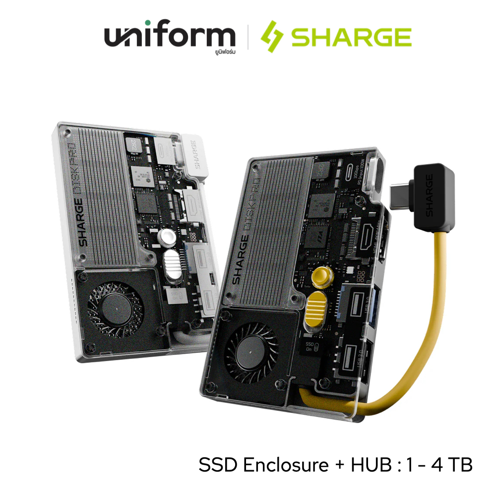 SHARGE Disk Pro อุปกรณ์เก็บข้อมูลแบบพกพา