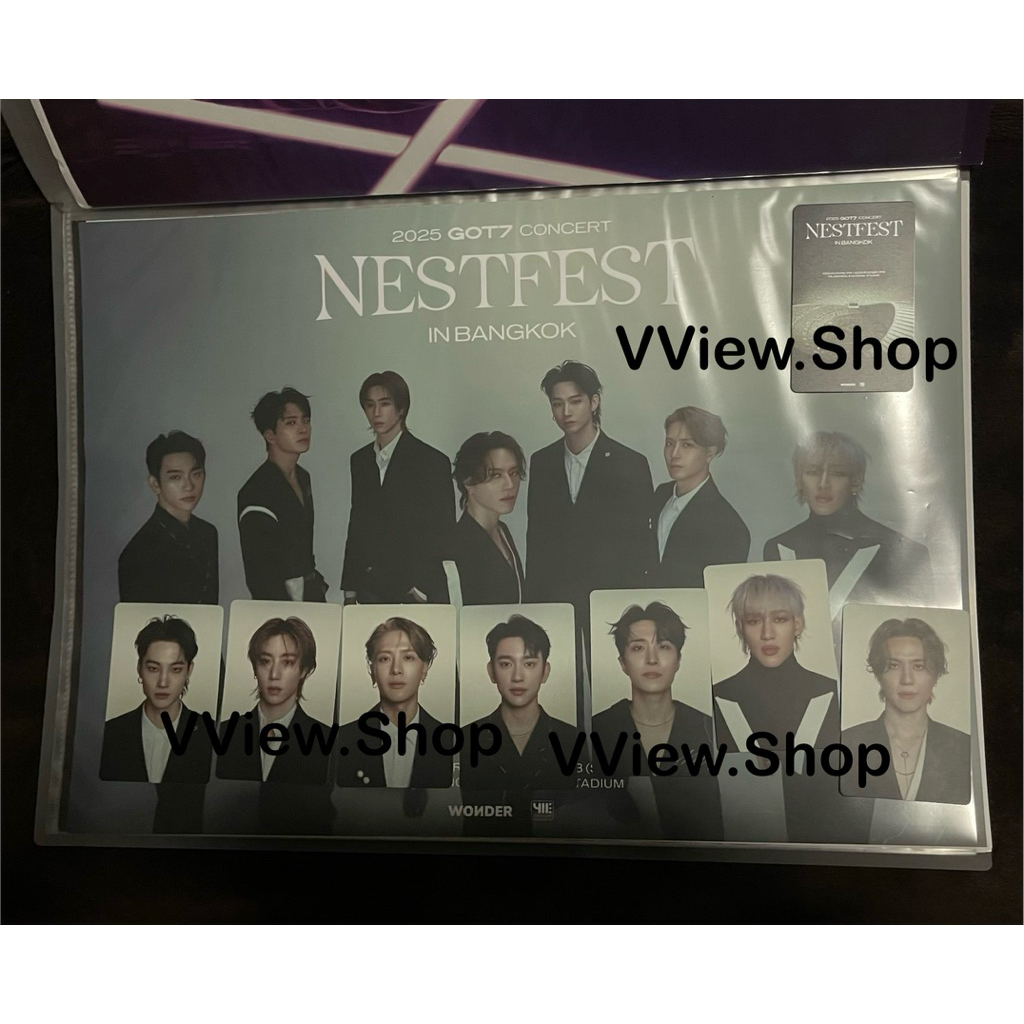 🚛พร้อมส่ง🛍💜การ์ดคอนเสิร์ต💚โปรเตอร์🚛พร้อมส่ง🛍 GOT7 CONCERT NESTFEST IN BANGKOK