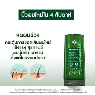 [สินค้าขายดี] [แพ็คคู่] อีฟโรเช Yves Rocher Anti-Hair Loss แชมพูและครีมนวดลดผมร่วง - ลดผมร่วง ผมบาง บำรุงเส้นผม