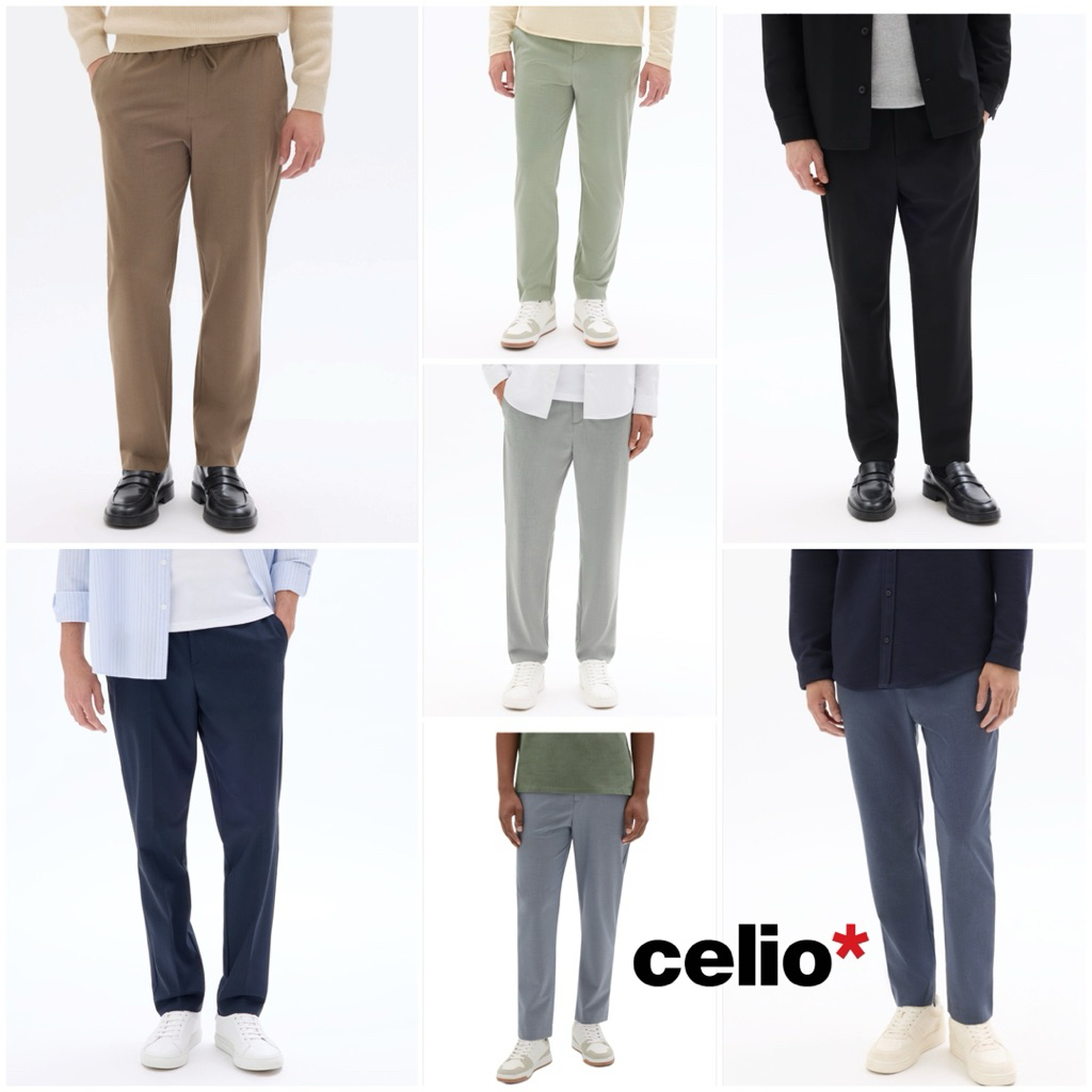 กางเกงขายาว Celio 24H slim Pant