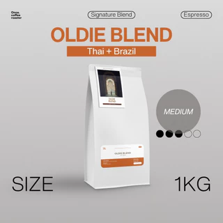 (1kg) เมล็ด Oldie Blend 🧡🤎 Thai Blends [Signature Blend] Espresso คั่วกลาง (ราคาประหยัด)