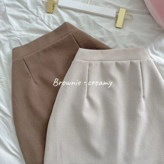 กระโปรงทรงเอยอดฮิต รุ่นเอมี่ ใส่เที่ยวใส่ทำงานได้ ยาว 18 นิ้ว