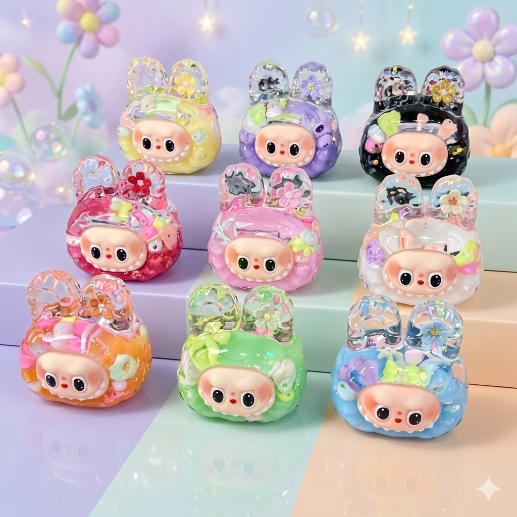 [ขายเป็นตัว] ตู้น้ำบูบู้ 7.5ซม. หน้าหอม เรืองแสงเป็นดวงเล็กๆ