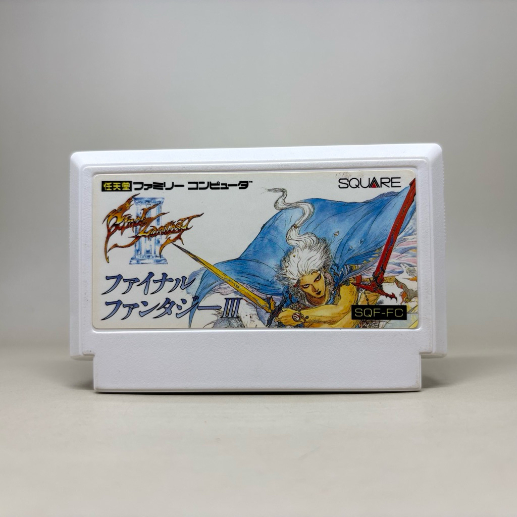 🇯🇵 Final Fantasy 3 (FC) | ตลับเกมส์ Nintendo Famicom Original Japan | Japanese | สินค้าแท้ ใช้งานปกต