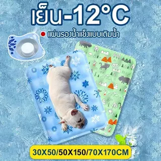 แผ่นเจลเย็นสัตว์เลี้ยง เบาะเย็นแมวและสุนัข ที่นอนคลายร้อนฤดูร้อน