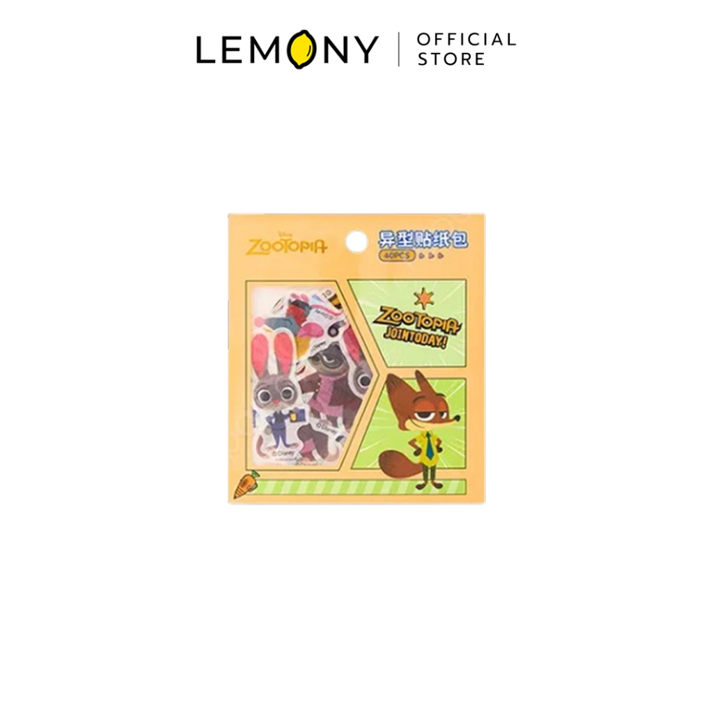 LEMONY طقم ملصقات ديزني 40 قطعة — صورة 4