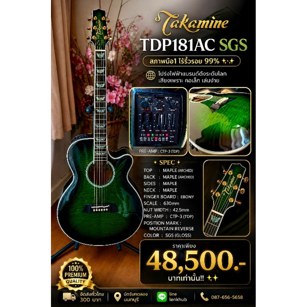 TAKAMINE TDP181AC SGS