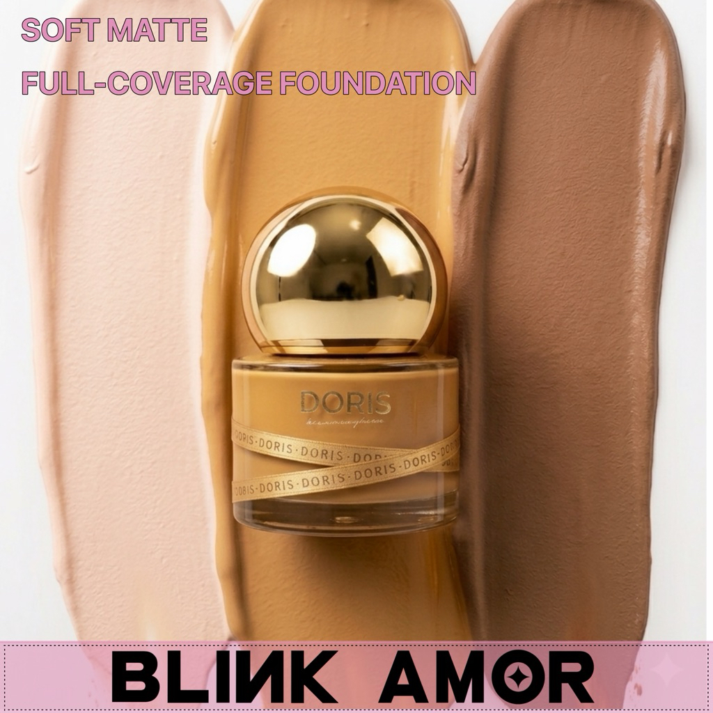 BLINK AMOR รองพื้น สูตร ซอฟต์แมท soft matte full-coverage foundation