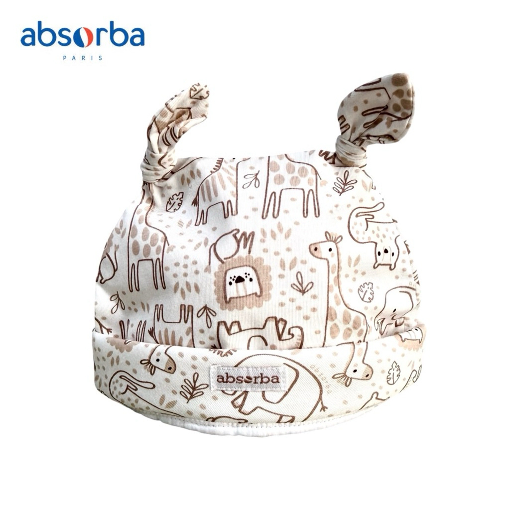 Absorba ชุดนอนรอมเปอร์ ขายาวคลุมเท้าเด็ก ลายใหม่  สำหรับเด็กอายุ แรกเกิด - 3 เดือน