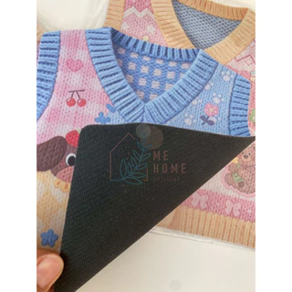 แผ่นรองเม้าส์ลายเสื้อ แผ่นรองเมาส์ลายเสื้อไหมพรม น่ารัก มินิมอล Mouse Pad กันลื่น แผ่นรองเมาส์คอมพิวเตอร์ ลายการ์ตูน