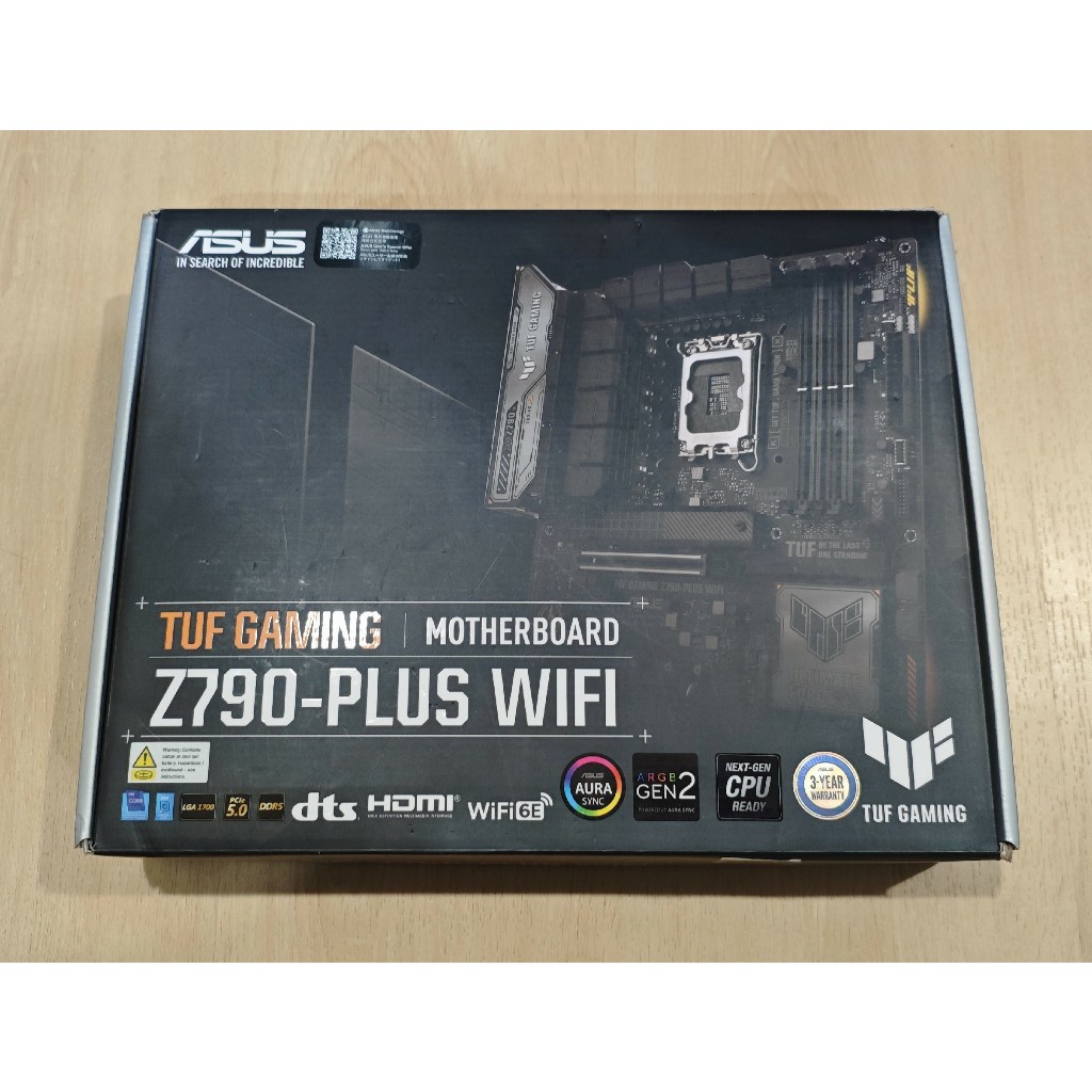 ASUS TUF GAMING Z790-PLUS WIFI DDR5 มือ 2 สภาพดี