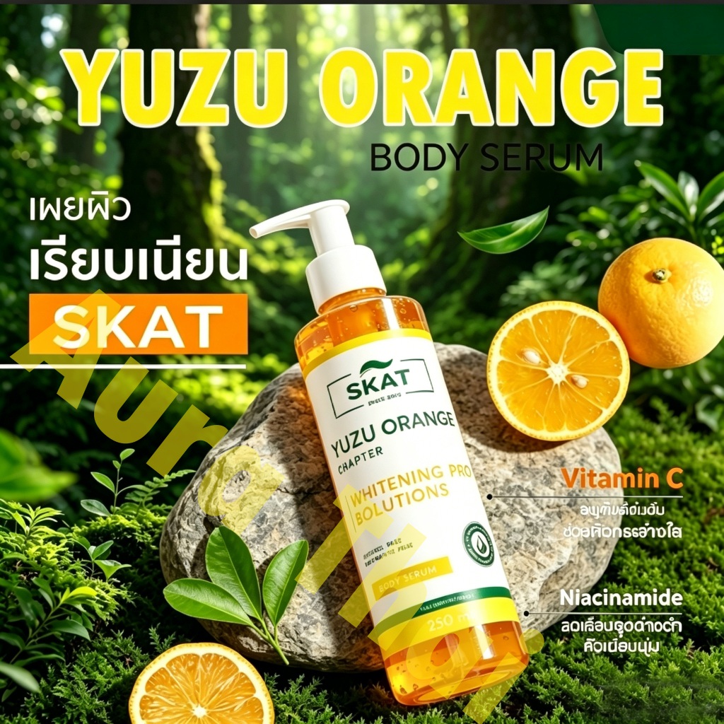 Shopee ถูกมาก] เซรั่มบอดี้ส้มส้มโอ ทำให้ผิวขาวกระจ่าง เนียนนุ่ม เรียบลื่น body lotion โลชั่นบำรุงผิว