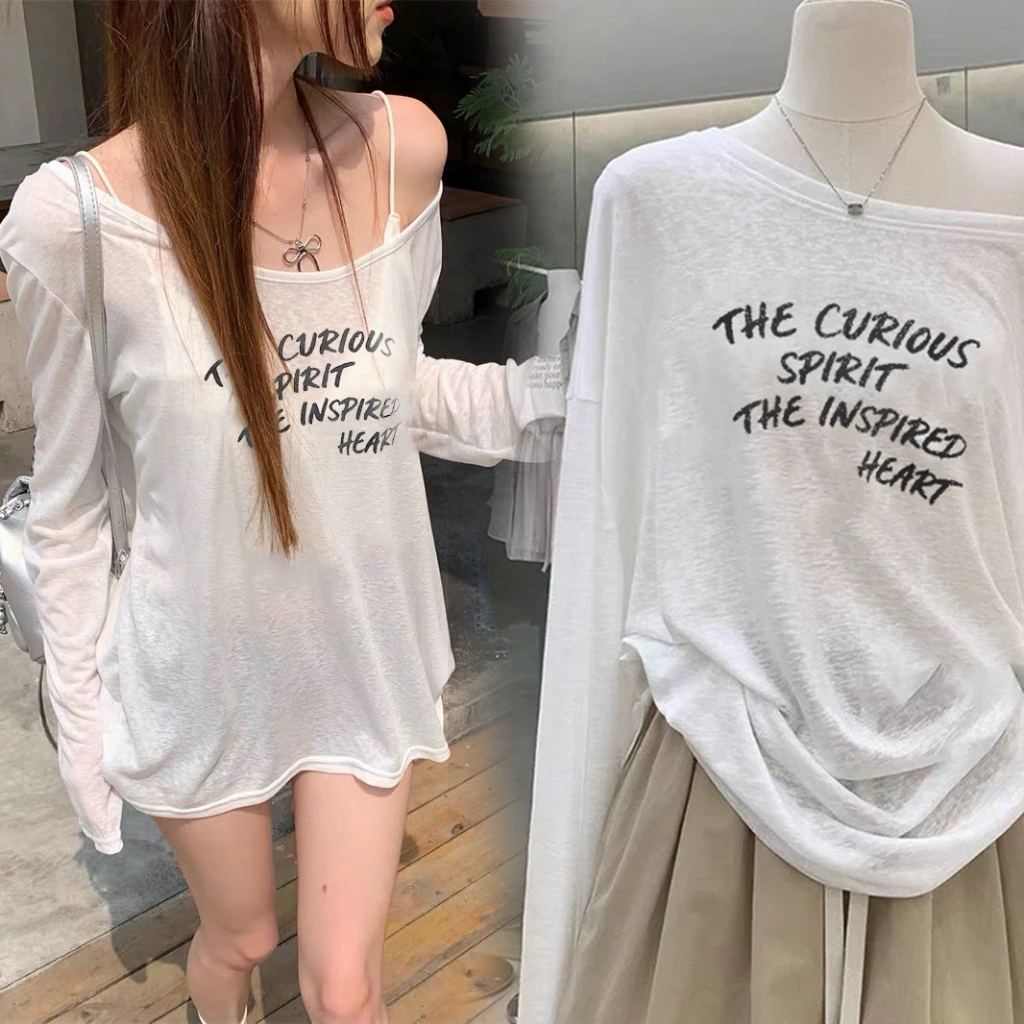 💥2026 ฤดูร้อน💥 เสื้อคลุมกันแดด รุ่นใหม่สำหรับผู้หญิงแฟชั่นเสื้อคลุมแขนยาวบาง ๆ สวมใส่สบาย มีขนาดให้เลือก 4 ขนาดจ้า