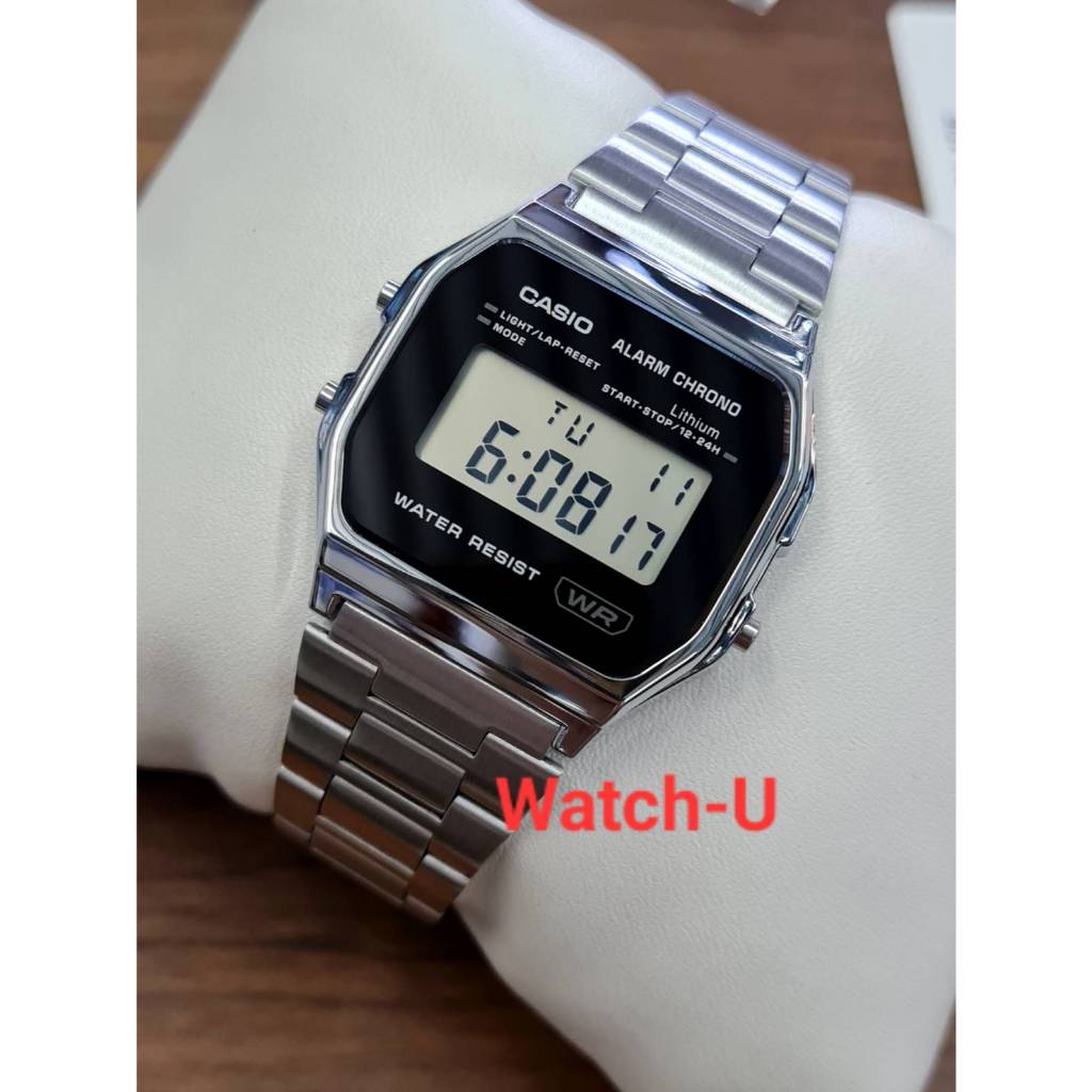 CASIO นาฬิกา A158WEA รุ่น A158WEA-1 A158WEA-2 A158WEA-9