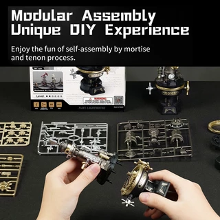 M&G LIFE x ROKR DIY Industrial City Series Injection Molding Assembly Model